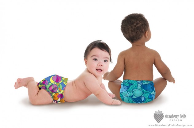FuzziBunz's® "Strawberry Delight" and "Whimsical Whale" Limited Edition Diapers